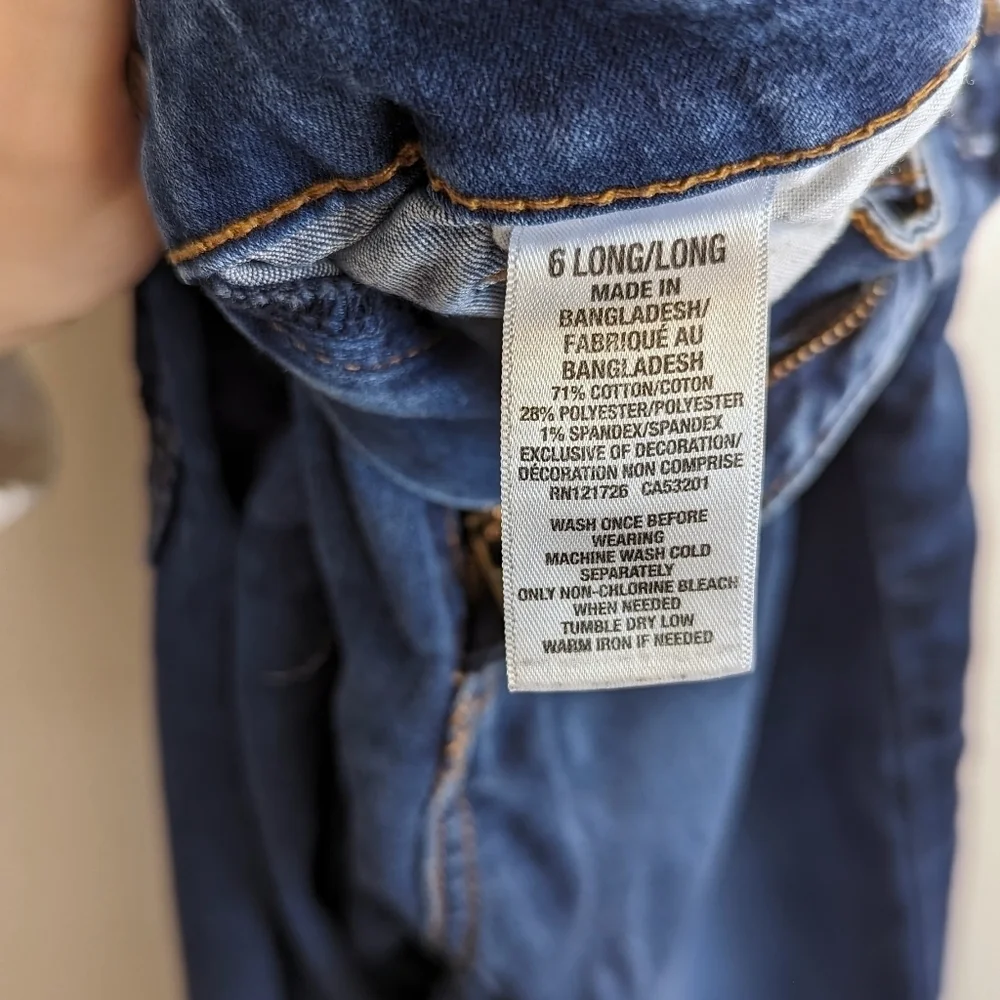 Aeropostale High Waisted Jeggings Size 6 Long - Picture 3 of 6